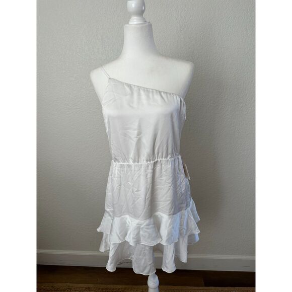 Show Me Your MuMu Superstar Ruffle Mini Dress Size Large NWT - Picture 4 of 11